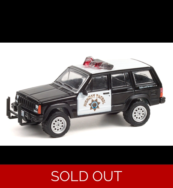 G.L. CHP 1993 Jeep Cherokee Diecast